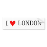 I love London bumper stickers