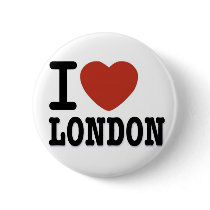 I LOVE LONDON BUTTON