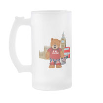 I Love London -Teddy Bear Coffee Mugs