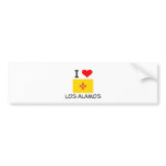 I Love Los Alamos New Mexico Bumper Sticker