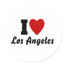 I Love Los Angeles Stickers