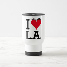 I LOVE LOS ANGELES TAZAS