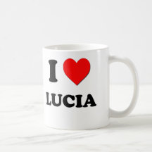 I Love Lucia Mug