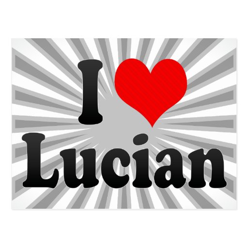 I love Lucian Post Cards