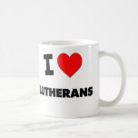 I Love Lutherans Coffee Mugs