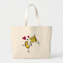 I love mac and cheese canvas bags
