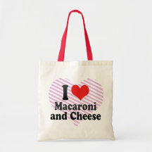 I Love Macaroni+and Cheese Bag