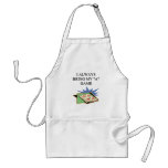 i love mahjong player apron