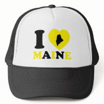 I Love Maine Mesh Hat