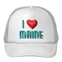 I Love Maine Hats