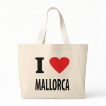 I love mallorca icon tote bags