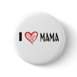 I Love Mama Shirt buttons