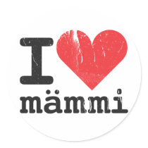 I Love Mämmi Sticker