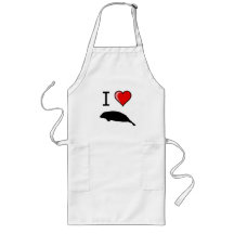 I Love Manatees Aprons