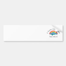 I love manatees deal with it bumper stickers