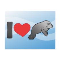 I Love Manatees