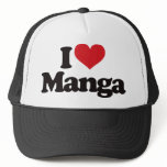 I Love Manga hats
