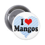 I Love Mangos Buttons
