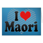 I Love Maori Cards