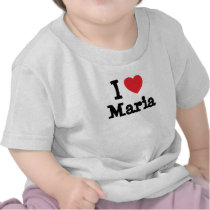 I love Maria heart T-Shirt