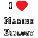 I love Marine Biology Shirt