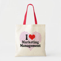 I Love Marketing Management Bags