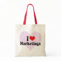 I Love Marketings bags