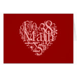 I Love Math Card