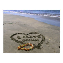 I love Maui Postcard