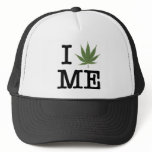 I LOVE ME Hat (Marijuana Leaf)