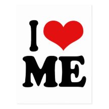 I Love Me Postcards