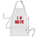 I Love Meat Apron