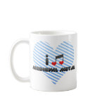 I Love Medieval Metal Coffee Mugs