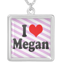 I love Megan Pendant