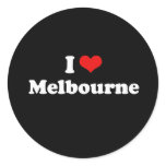 I Love Melbourne Tshirt White Tshirt stickers