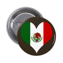 I Love Mexico Button