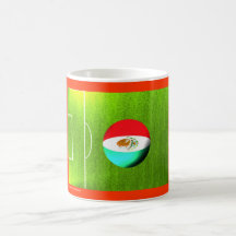 I Love Mexico football soccer flag mug