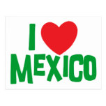 I Love Mexico Post Cards