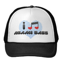 I Love Miami Bass Mesh Hat