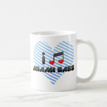 I Love Miami Bass Mug