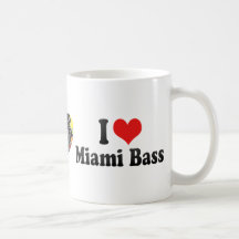 I Love Miami Bass Mugs