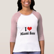 I Love Miami Bass Shirt