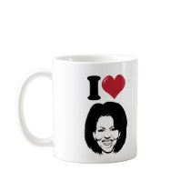 I Love Michelle Obama Mug