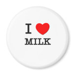 I Love Milk magnets