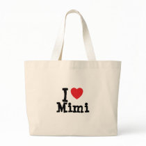 I love Mimi heart T-Shirt Tote Bag