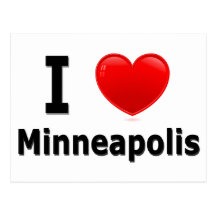 I Love Minneapolis Post Cards