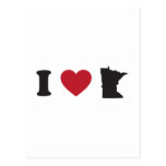 I Love Minnesota postcards