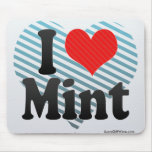 I Love Mint Mousepads