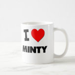 I Love Minty Coffee Mug