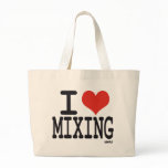 I LOVE MIXING TOTE BAG